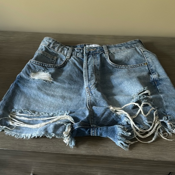 Zara Pants - ZARA denim shorts